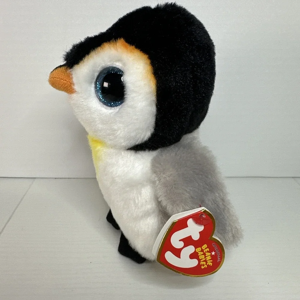 TY Beanie Baby - Pongo the Penguin (6 inch) Stuffed Animal Toy NWT